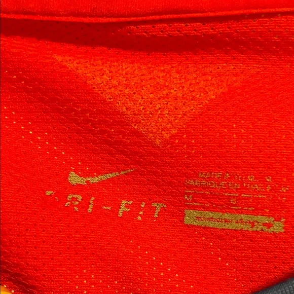 USA Official 2014 Nike Men's Red and Blue Soccer Jersey size Medium - Picture 4 of 10